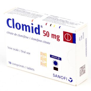 CLOMID 50 MG 10 TB -Clomiphene Citrate -50 MG / pill -10 Tablets Blisters Box