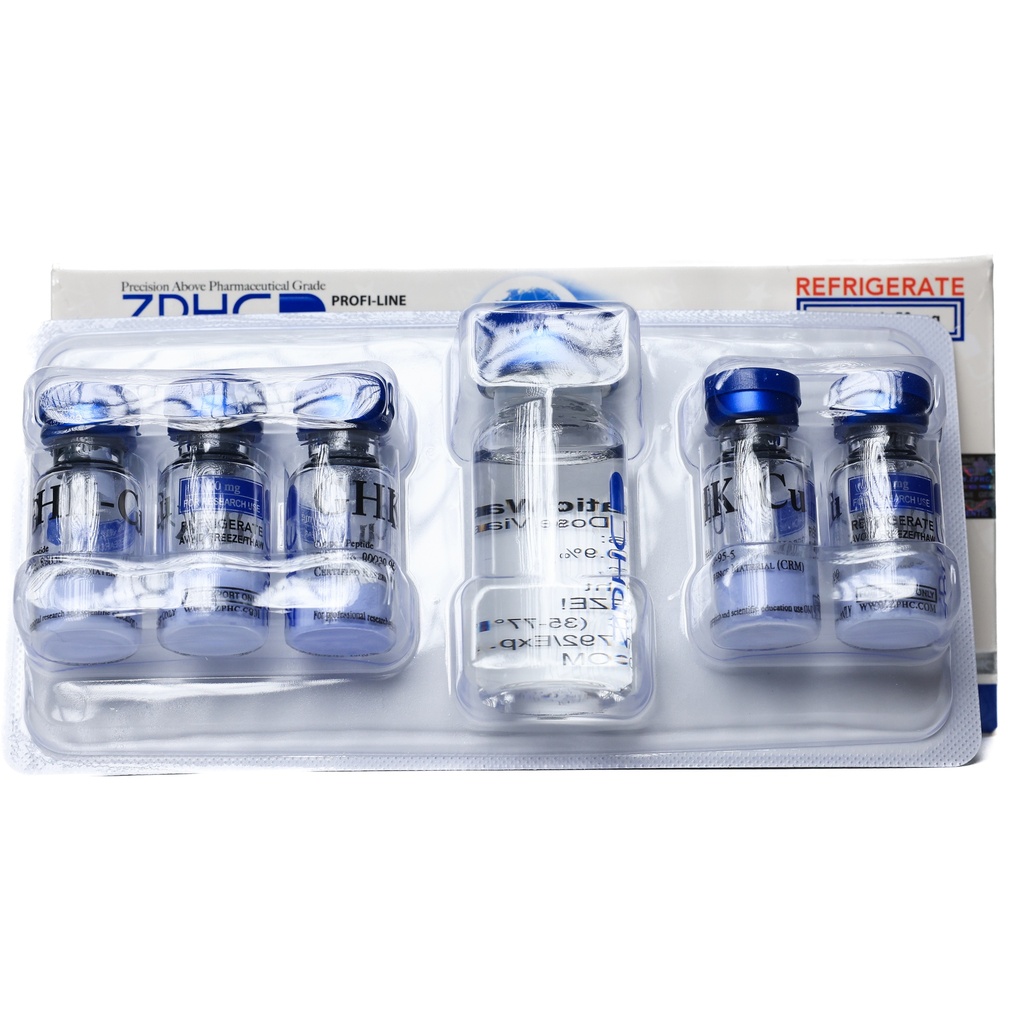 ZPHC GHK-Cu 50mg -10 MG / VIAL -5 VIALS - Image 3