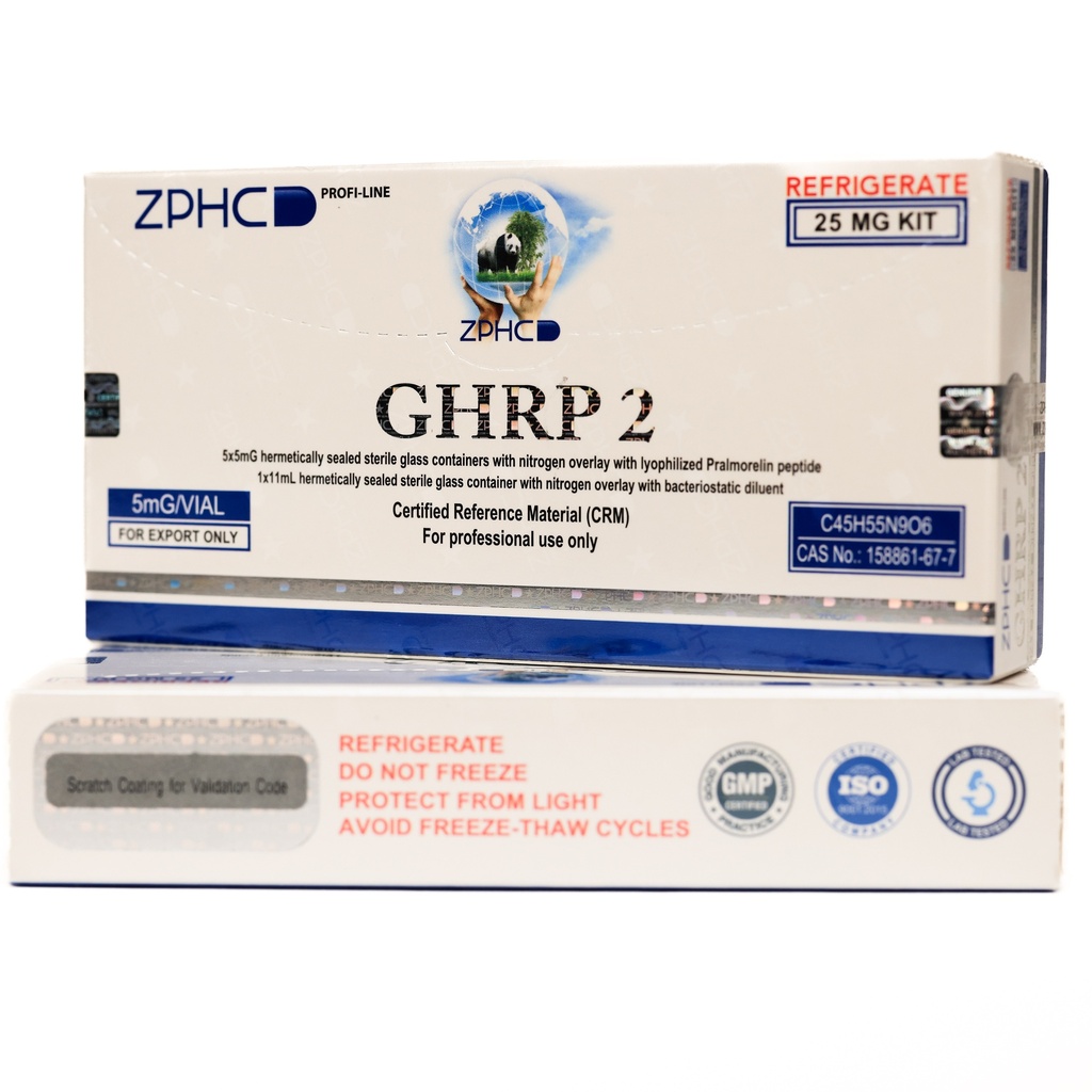 ZPHC GHRP 2 (25MG) -5 MG / VIAL -5 VIALS - Image 2