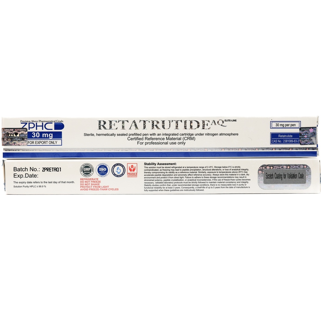 ZPHC Retatrutide AQ -30 MG / PEN -30 MG / 3 ML PEN - Image 2